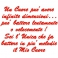 Cuscino con frase "Un cuore può avere infinite dimensioni...può battere lentamente o velocemente!..."